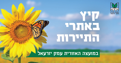 קיץ באתרי התיירות 